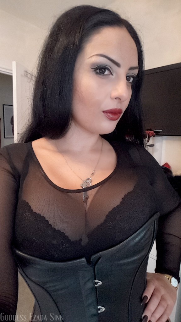 Goddess Ezada Sinn sheer top 1